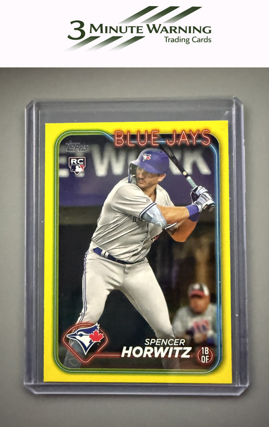 2024 Topps #172 Spencer Horwitz Yellow