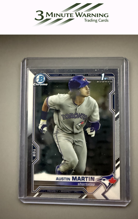 2021 Bowman #BCP-87 Austin Martin Chrome Prospects
