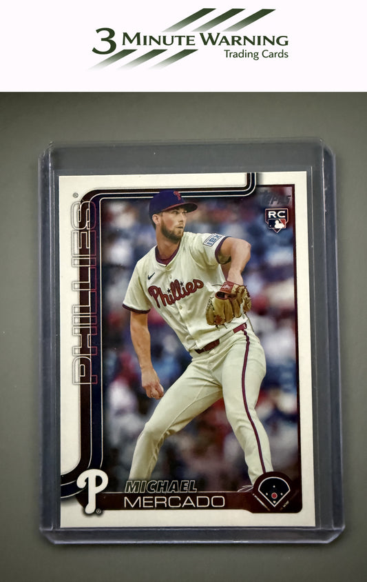 2025 Topps #582 Michael Mercado