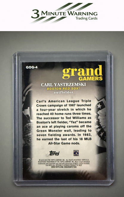 2024 Topps #GOG-4 Carl Yastrzemski Grand Gamers