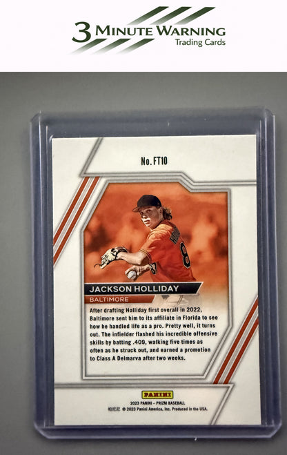 2023 Panini Prizm #FT10 Jackson Holliday Future Tools