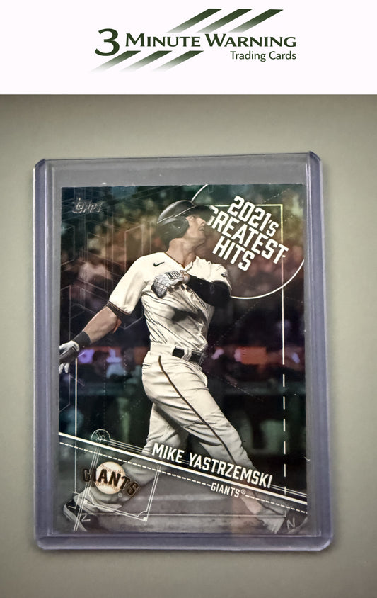 2022 Topps #21GH-15 Mike Yastrzemski 2021's Greatest Hits