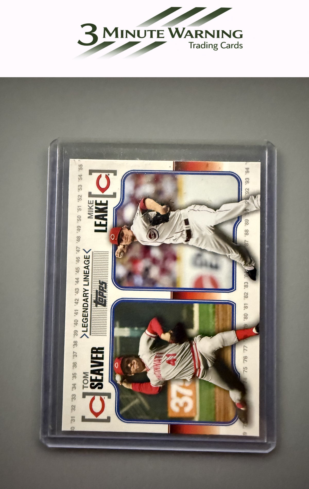 2010 Topps Update #LL-69 Tom Seaver / Mike Leake Legendary Lineage