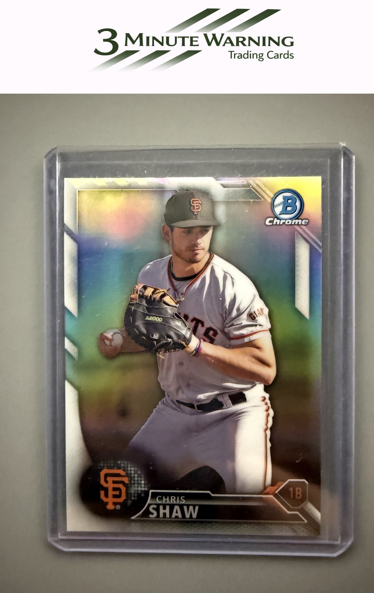 2016 Bowman Draft #BD-196 Chris Shaw