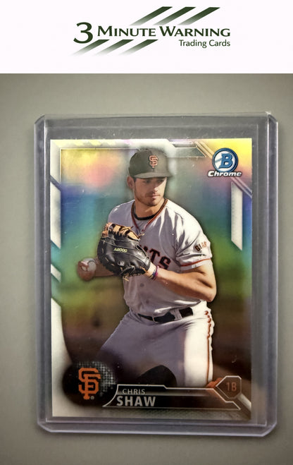 2016 Bowman Draft #BD-196 Chris Shaw
