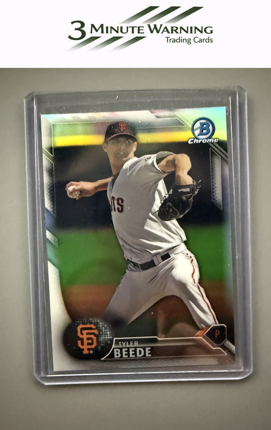 2016 Bowman Draft #BDC-182 Tyler Beede Chrome Refractor