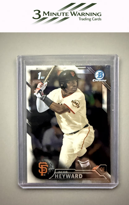 2016 Bowman Draft #BDC-51 Jacob Heyward Chrome