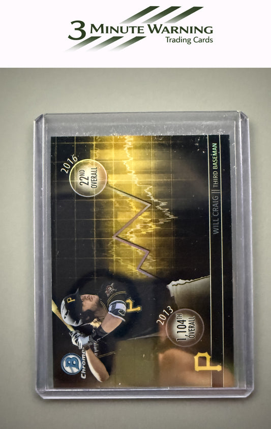 2016 Bowman Draft #DD-WC Will Craig Draft Dividends