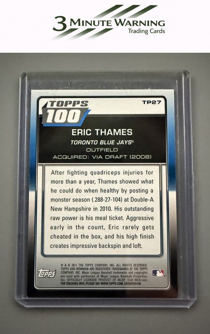 2011 Bowman #TP27 Eric Thames Topps 100