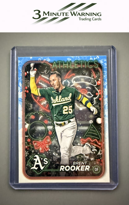 2024 Topps Holiday #H41 Brent Rooker