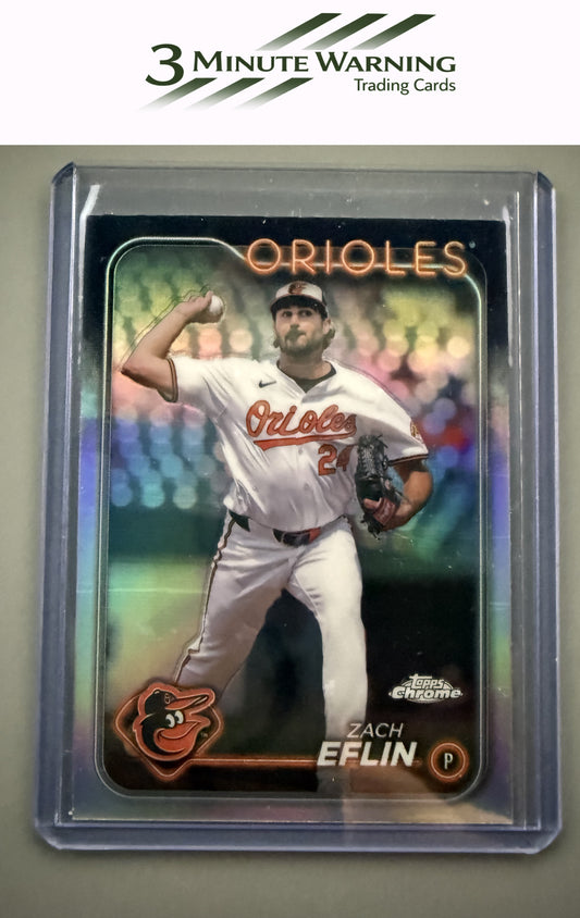 2024 Topps Chrome Update #USC10 Zach Eflin Refractor