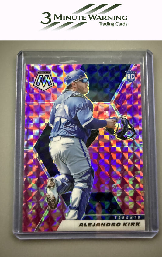 2021 Panini Mosaic #267 Alejandro Kirk Pink Camo