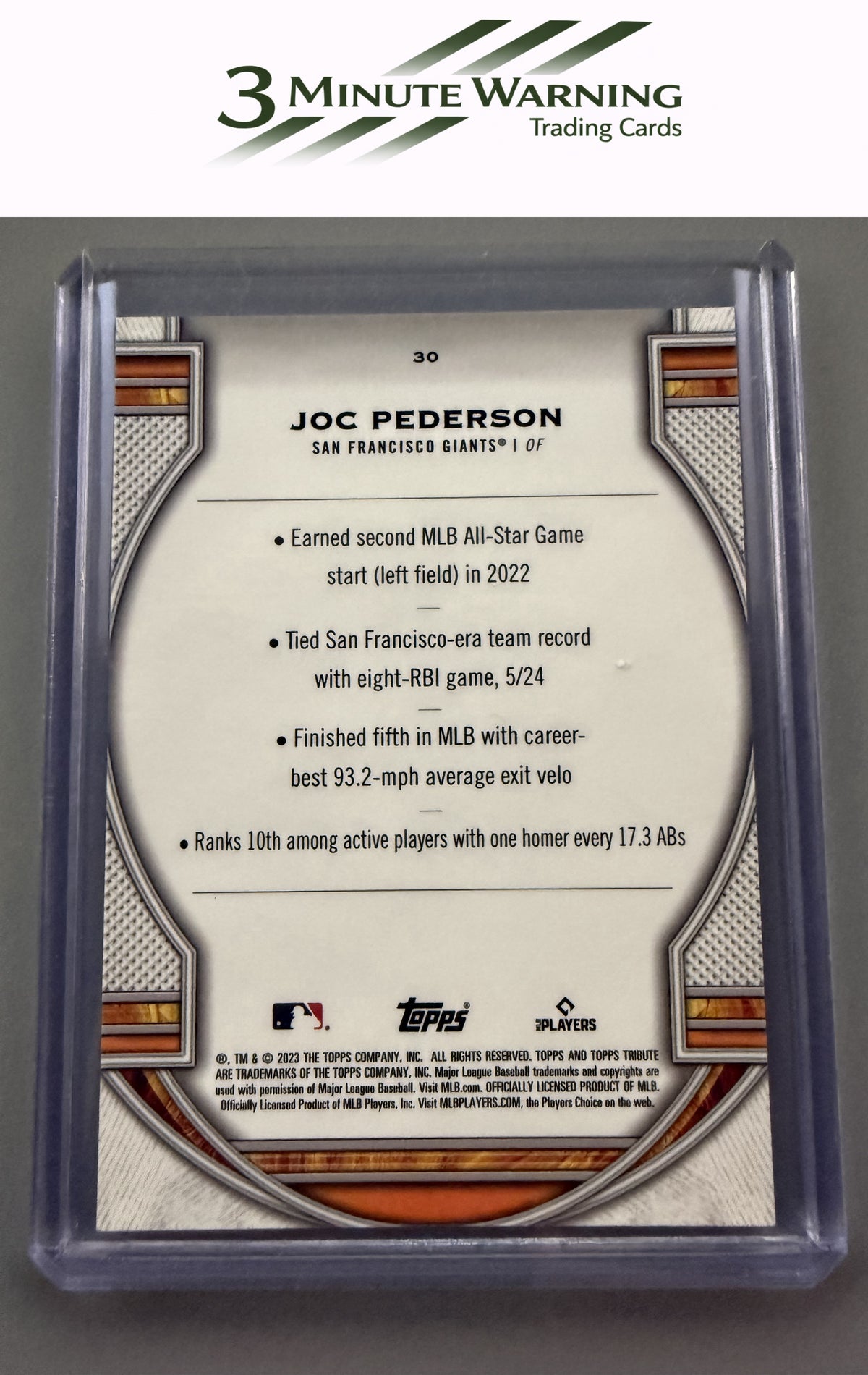 2023 Topps Tribute #30 Joc Pederson