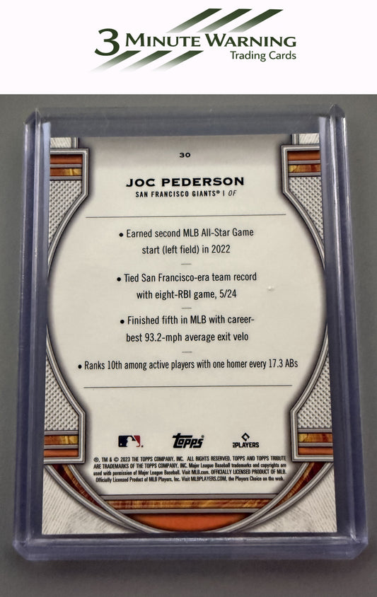 2023 Topps Tribute #30 Joc Pederson