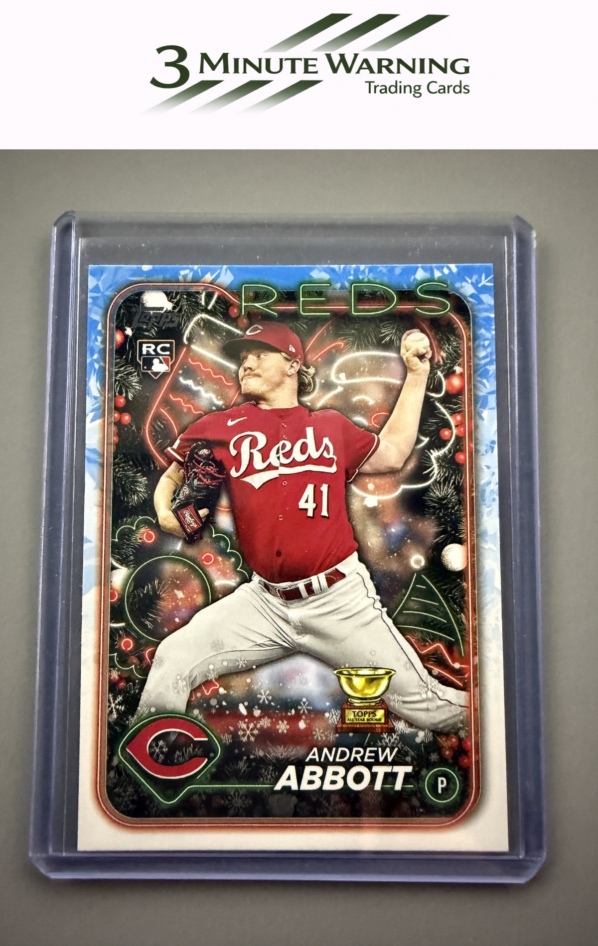 2024 Topps Holiday #H82 Andrew Abbott