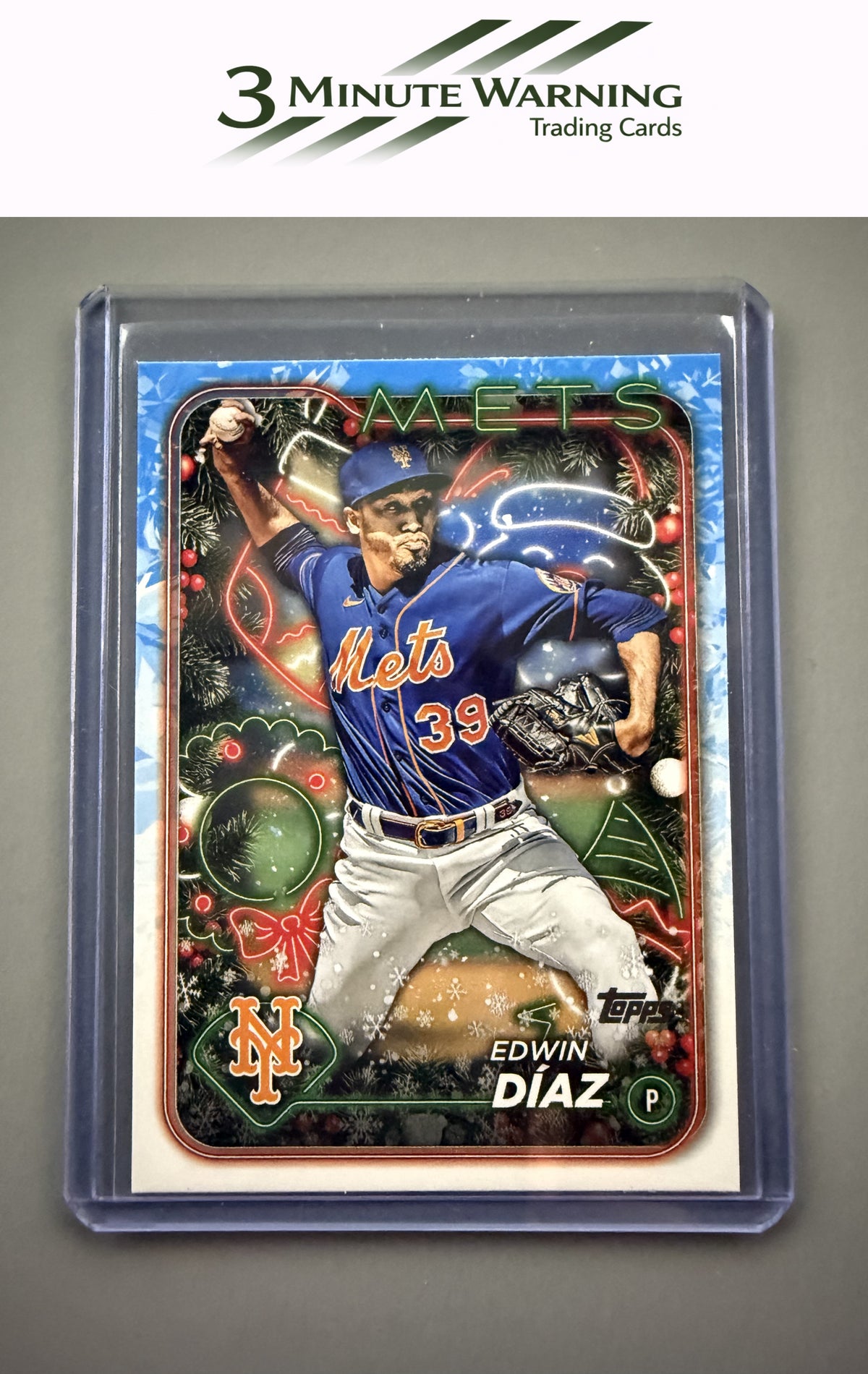 2024 Topps Holiday #H19 Edwin Díaz