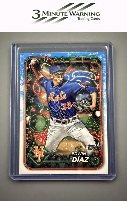 2024 Topps Holiday #H19 Edwin Díaz