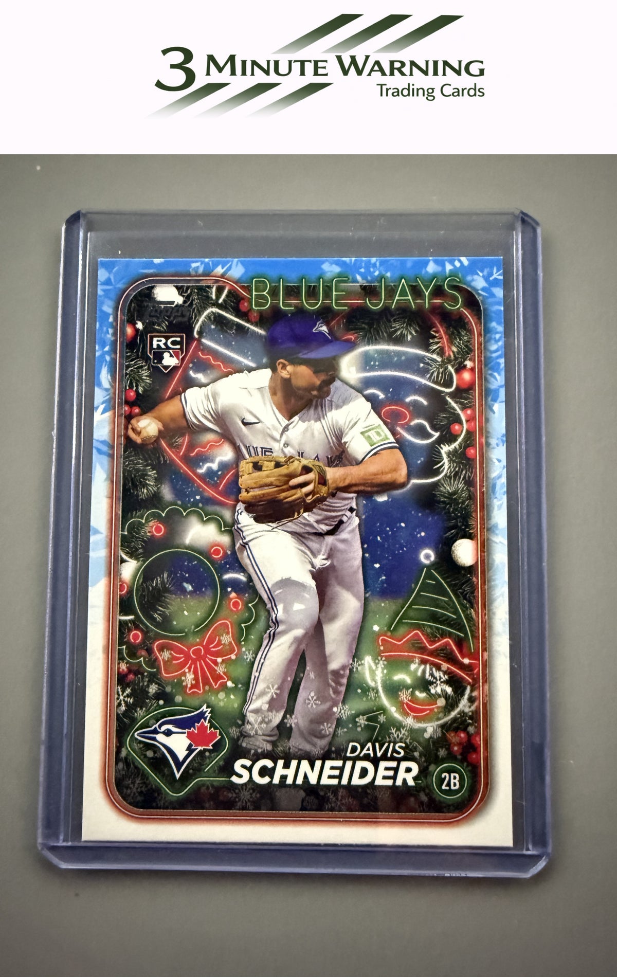 2024 Topps Holiday #H132 Davis Schneider