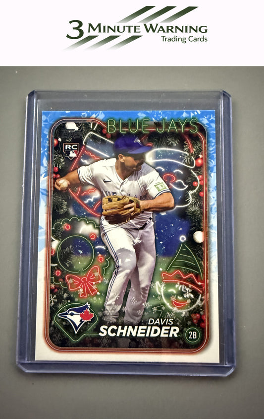 2024 Topps Holiday #H132 Davis Schneider