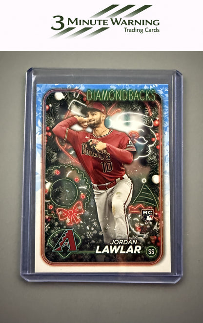 2024 Topps Holiday #H166 Jordan Lawlar
