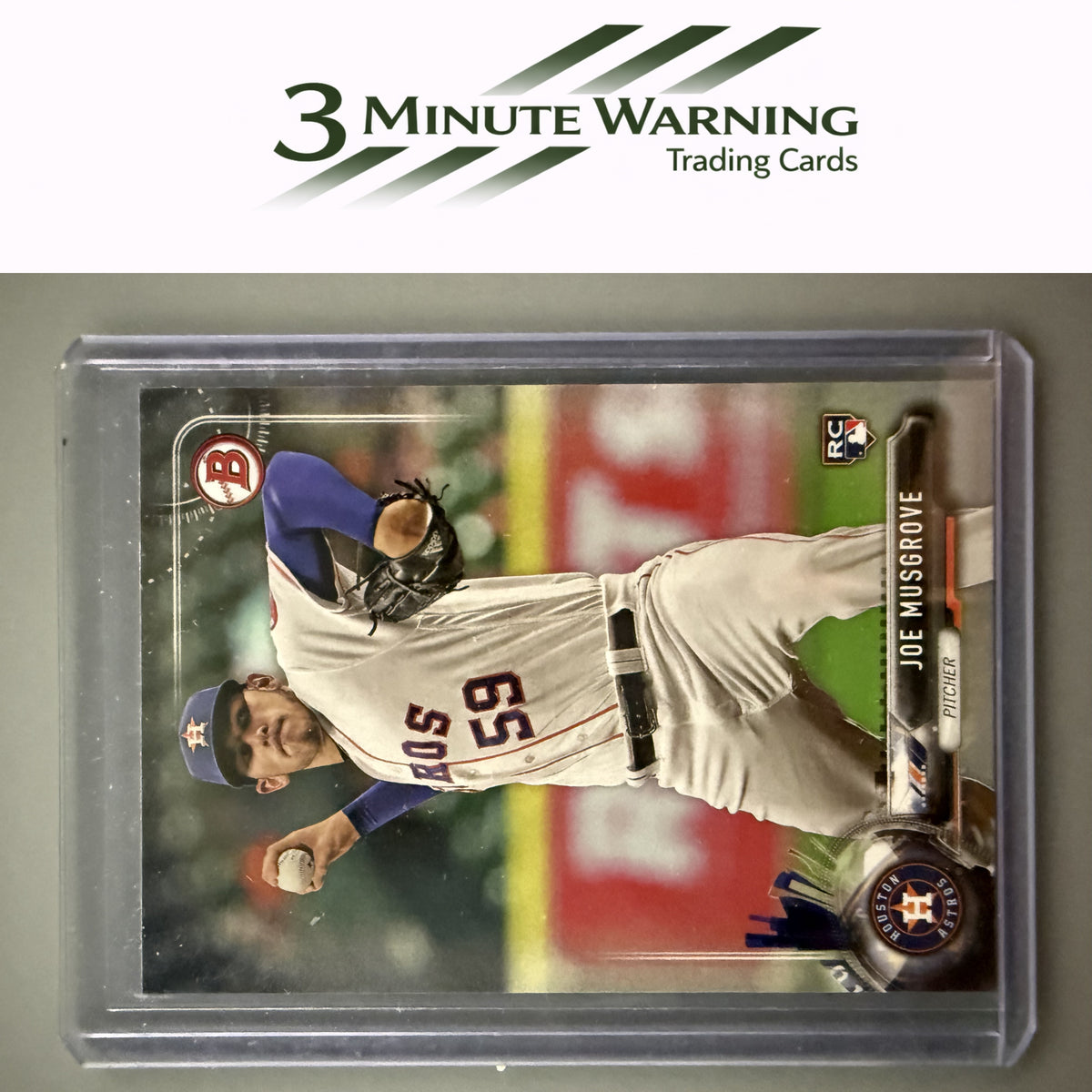 2017 Bowman #92 Joe Musgrove