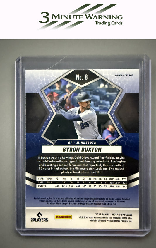 2022 Panini Mosaic #8 Byron Buxton Mosaic
