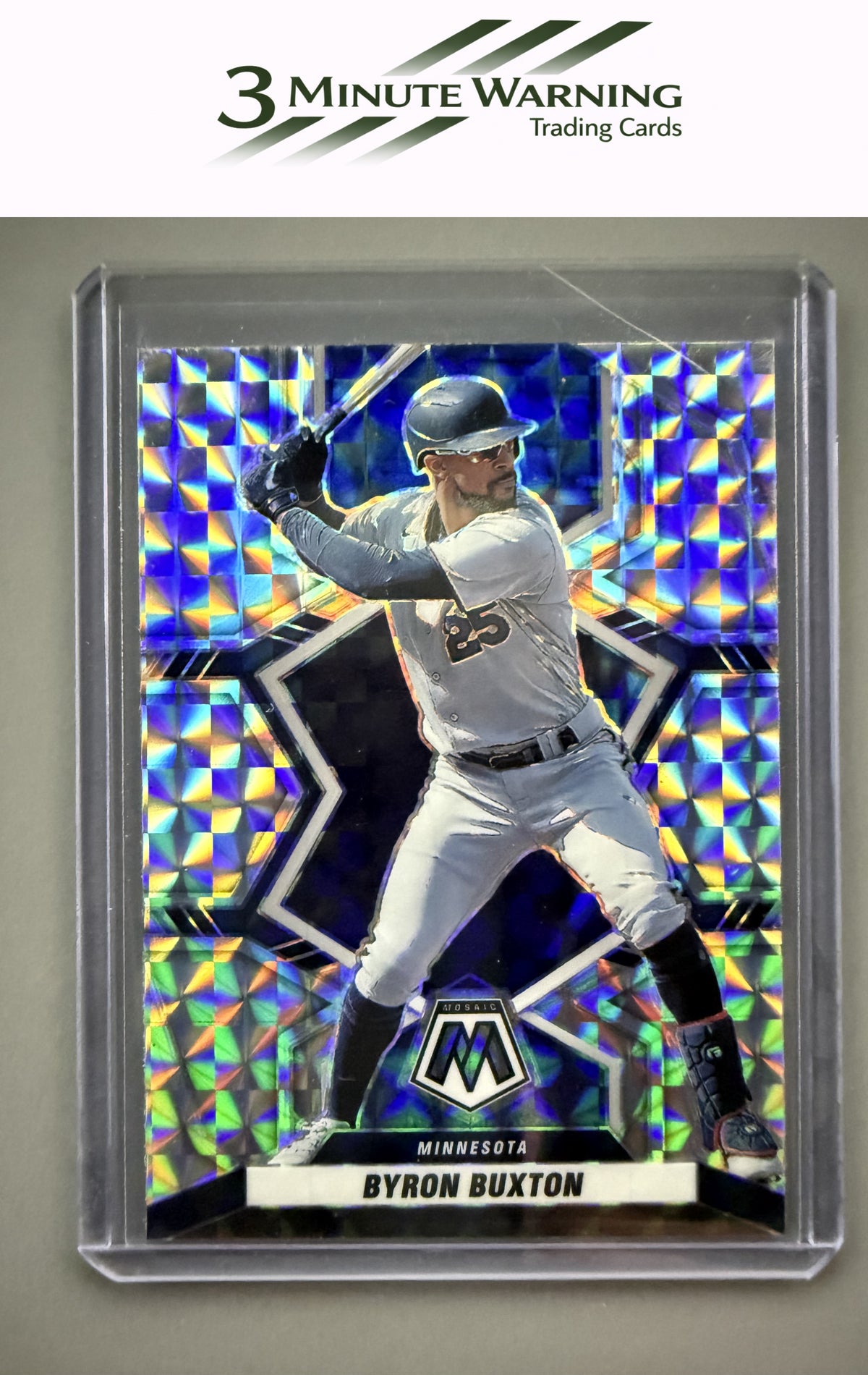2022 Panini Mosaic #8 Byron Buxton Mosaic