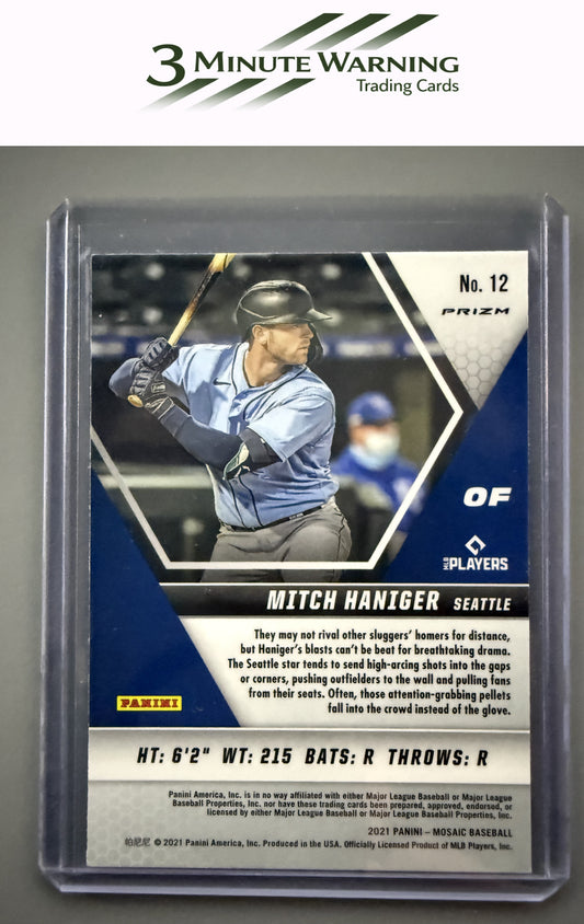 2021 Panini Mosaic #12 Mitch Haniger Mosaic