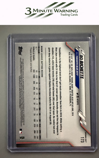 2020 Topps #78 Bo Bichette