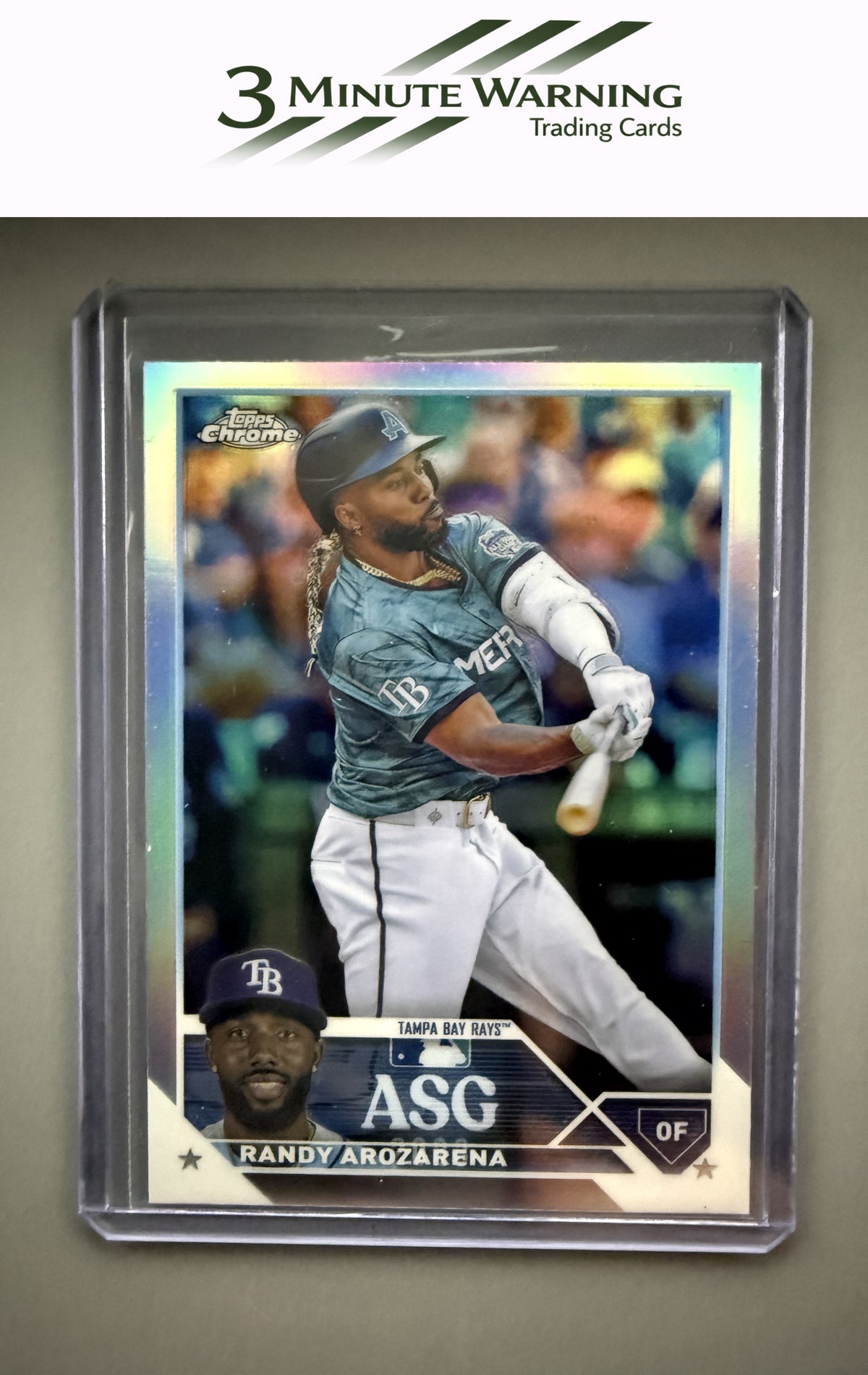 2023 Topps Chrome Update #ASGC-19 Randy Arozarena 2023 All-Star Game