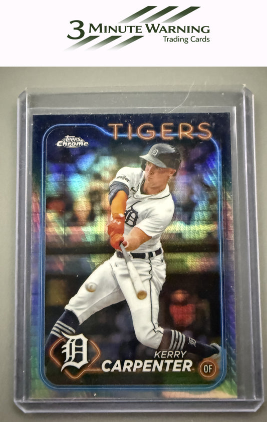 2024 Topps Chrome #196 Kerry Carpenter Prism Refractor