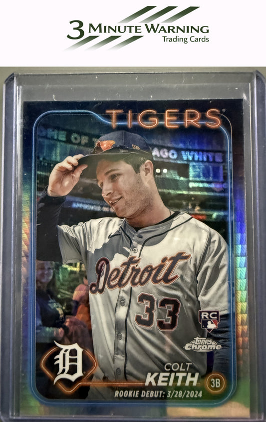 2024 Topps Chrome Update #USC178 Colt Keith Prism Refractor