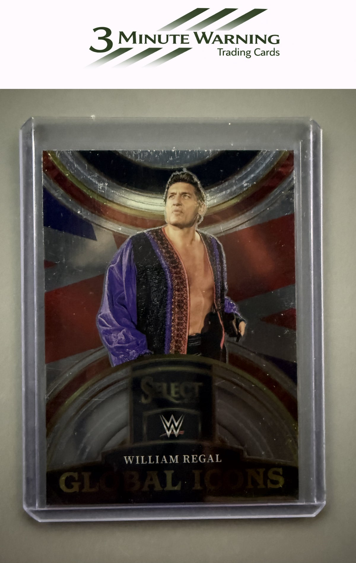 2023 Panini Select WWE #25 William Regal Global Icons