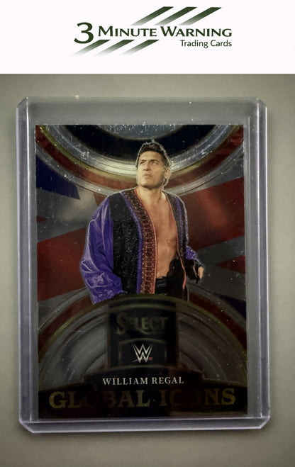 2023 Panini Select WWE #25 William Regal Global Icons