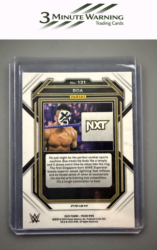 2023 Panini Prizm WWE #131 Boa Silver