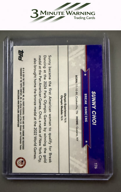2024 Topps Chrome U.S. Olympics & Paralympic Hopefuls #176 Sunny Choi
