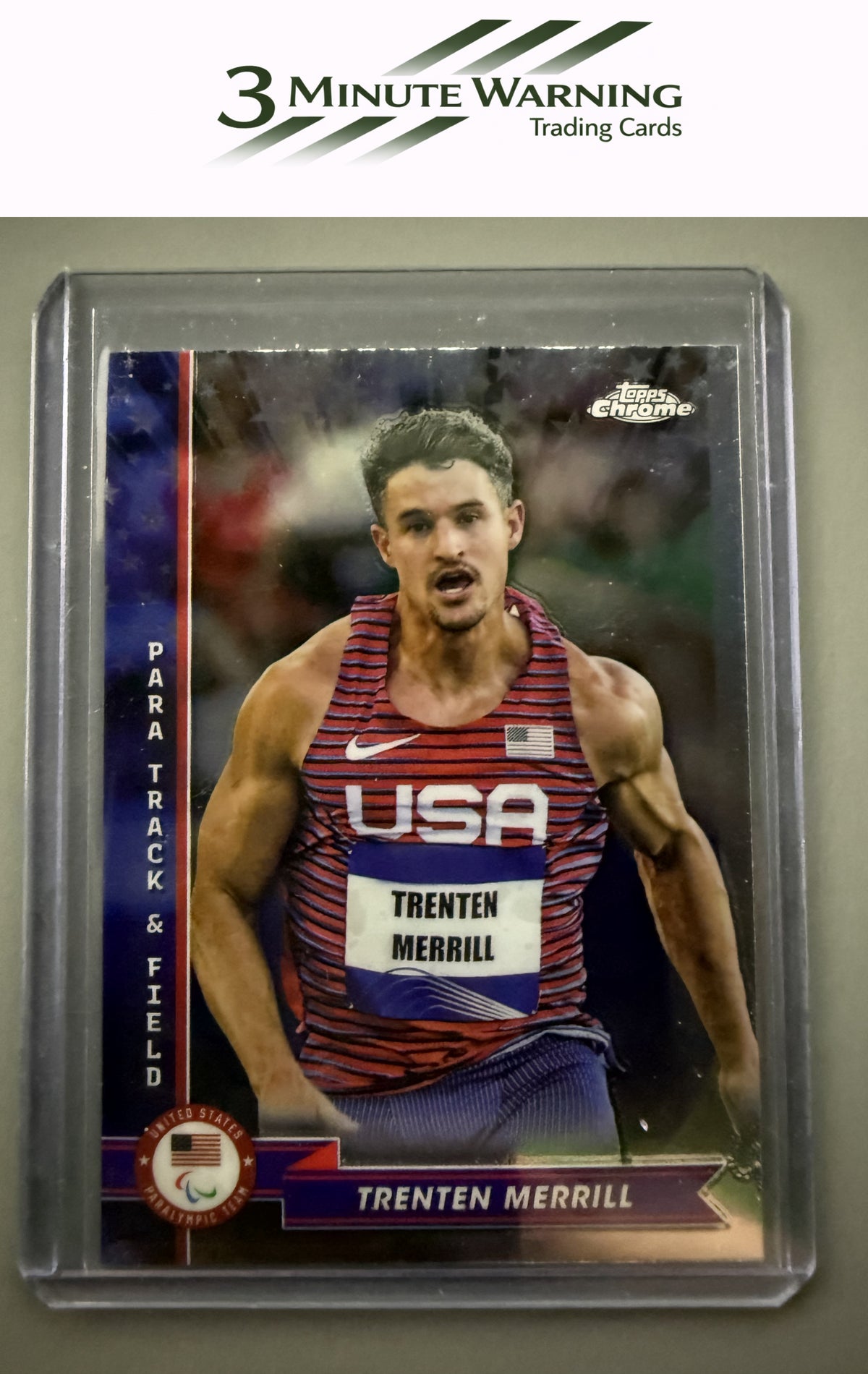 2024 Topps Chrome U.S. Olympics & Paralympic Hopefuls #95 Trenten Merrill