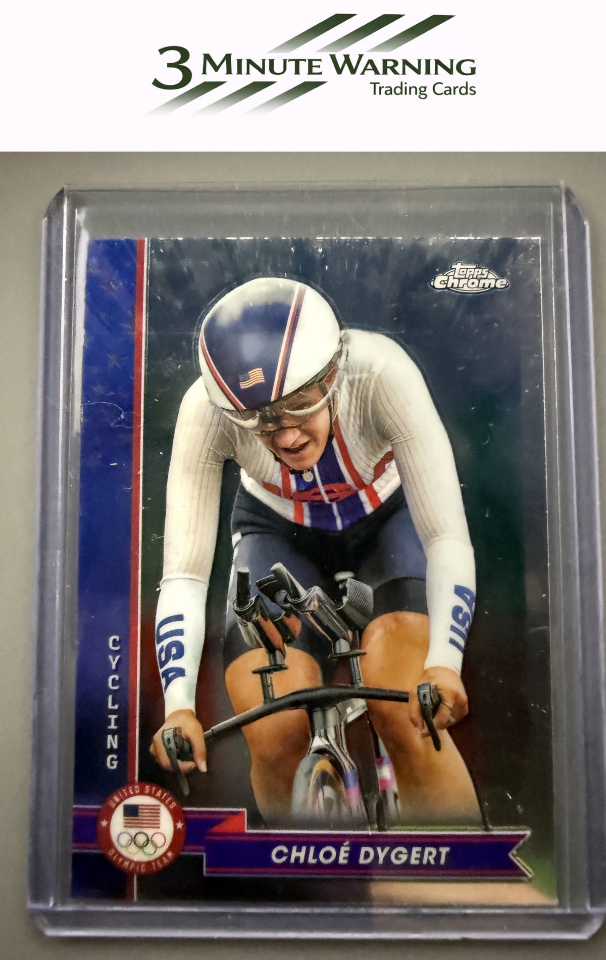2024 Topps Chrome U.S. Olympics & Paralympic Hopefuls #25 Chloé Dygert