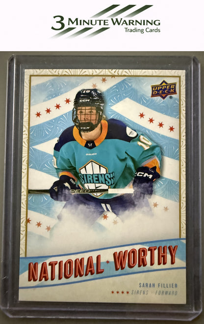 2025 Upper Deck  - National Worthy #NW-6 Sarah Fillier