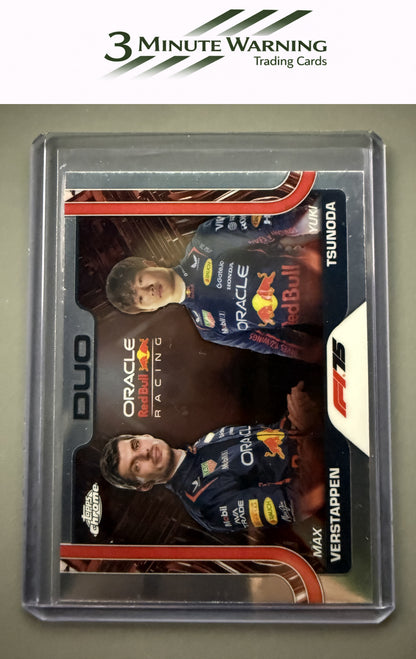 2025 Topps Chrome Formula 1 #164 Max Verstappen / Yuki Tsunoda