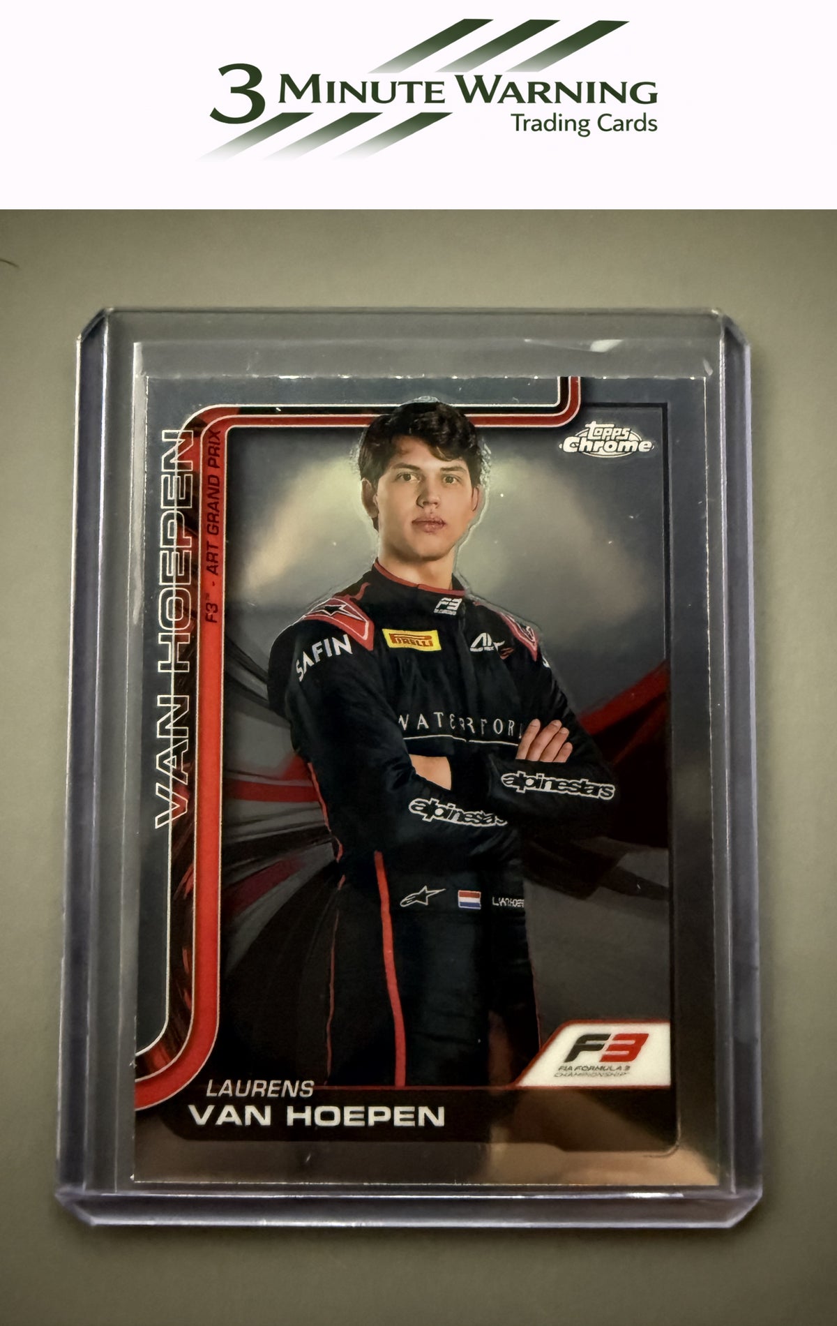 2025 Topps Chrome Formula 1 #63 Laurens van Hoepen