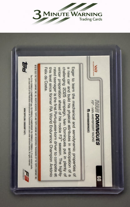 2025 Topps Chrome Formula 1 #60 Ivan Domingues
