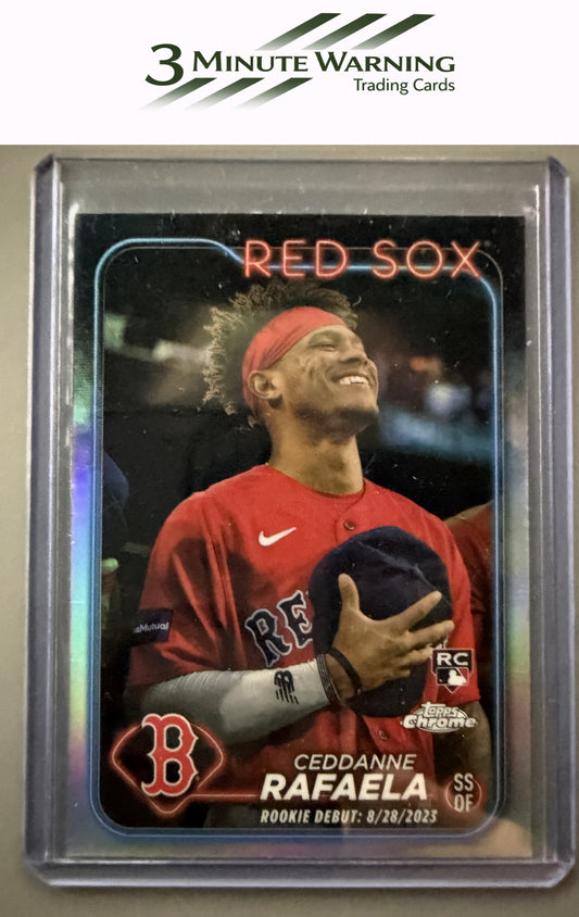2024 Topps Chrome Update #USC44 Ceddanne Rafaela Refractor