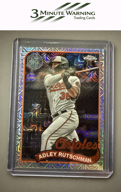 2024 Topps #T89C-29 Adley Rutschman 1989 Topps Baseball 35th Anniversary Chrome