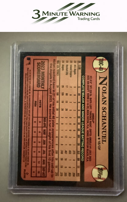 2024 Topps #T89C-49 Nolan Schanuel 1989 Topps Baseball 35th Anniversary Chrome
