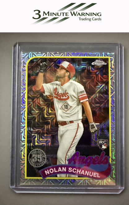 2024 Topps #T89C-49 Nolan Schanuel 1989 Topps Baseball 35th Anniversary Chrome