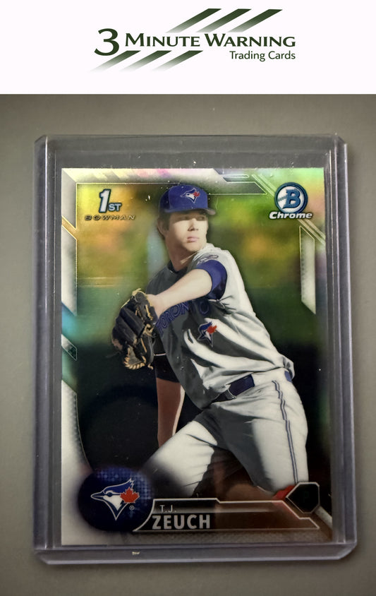 2016 Bowman Draft #BDC-69 T.J. Zeuch Chrome
