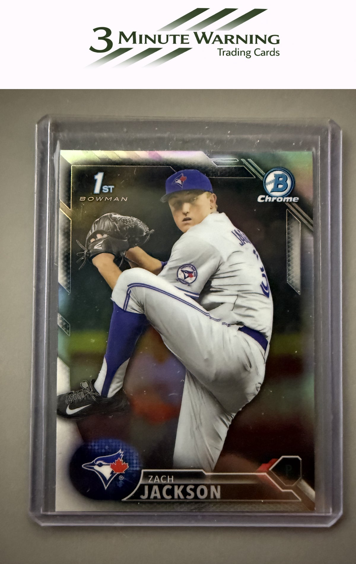 2016 Bowman Draft #BDC-116 Zach Jackson Chrome Refractor