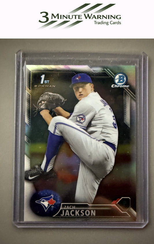 2016 Bowman Draft #BDC-116 Zach Jackson Chrome Refractor