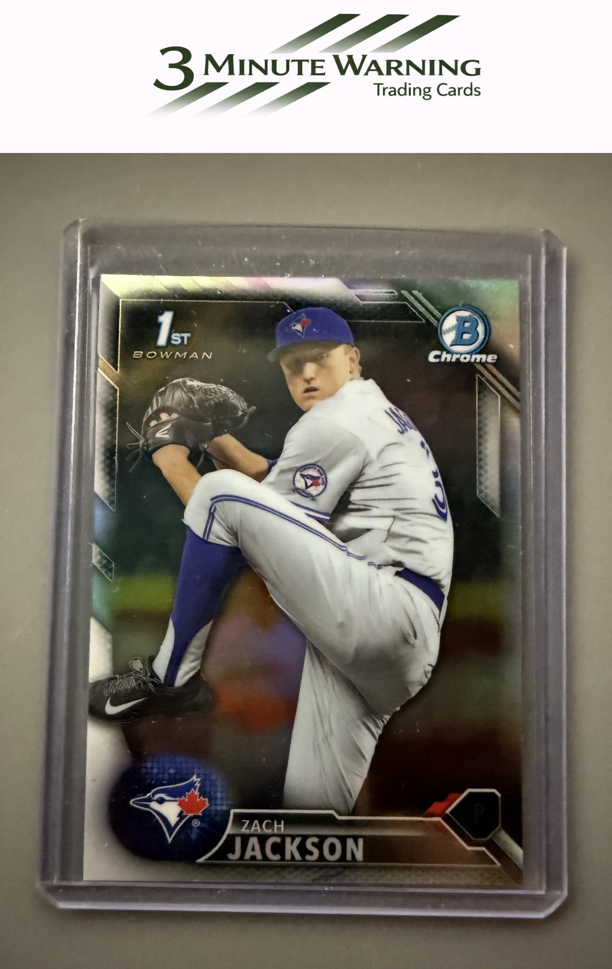 2016 Bowman Draft #BDC-116 Zach Jackson Chrome Refractor